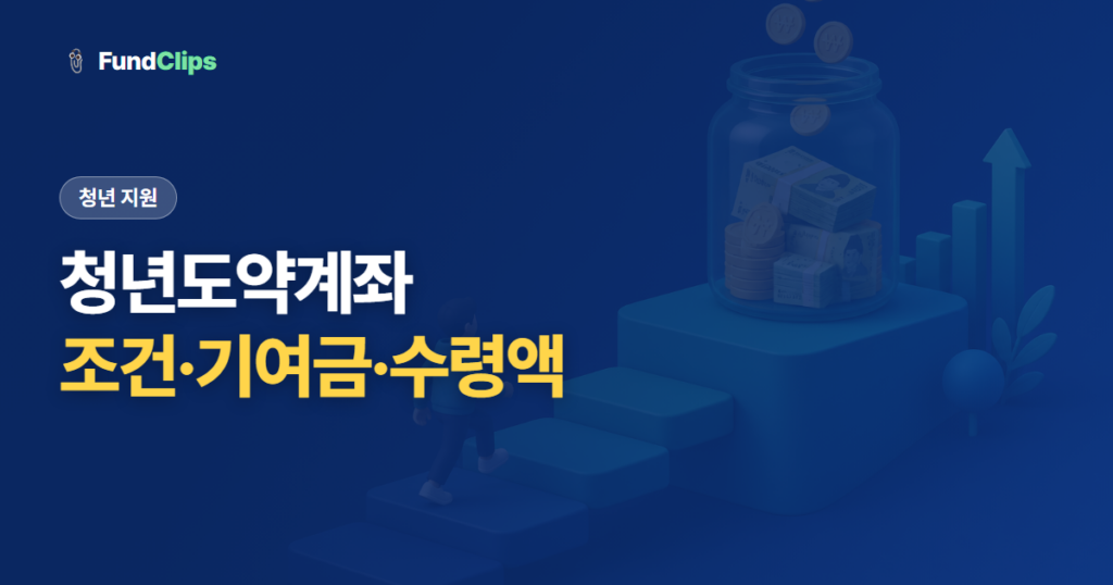 청년도약계좌, 지금도 가입되나? 조건·정부기여금·만기 수령액 정리